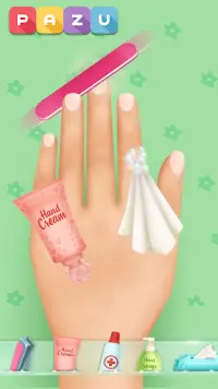 Meisjes nagelsalon - Manicurespellen voor kinderen Screen Shot 3