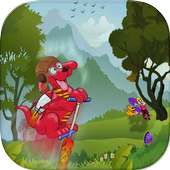 the big red dog jump adventure