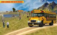 学校 バス シミュレータ 3D ドライブ Screen Shot 0