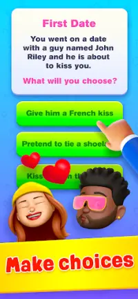 Real Life: Idle Text Sim Story Screen Shot 1