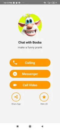 best prank Booba fake video Call  And Chat Screen Shot 0