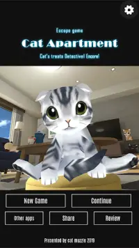 Escape game Cat Apartment Screen Shot 4