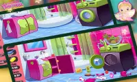Princess baby Doll House Cleaning Screen Shot 5