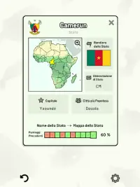 Stati dell'Africa -Quiz: Mappe, Capitali, Bandiere Screen Shot 10