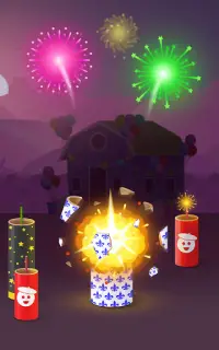 Diwali Fireworks Maker-Cracker Screen Shot 13