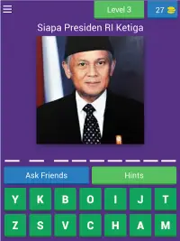 Game Tebak Gambar Presiden Indonesia Screen Shot 12