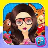 princess dress up makeup games