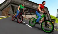 Rooftop Bicycle Stunt Rider 3D Screen Shot 6