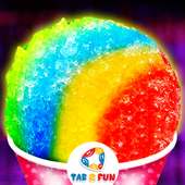 Glowing Rainbow Snow Cone-A Bricolage Dessert de n