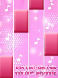 Magic with Pink Piano Tiles - Juego de Música Screen Shot 3