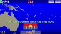 Quiz geografía mundial: Países, Banderas, Capitals Screen Shot 6