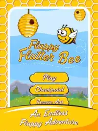 Flappy Flutter Bee Screen Shot 5