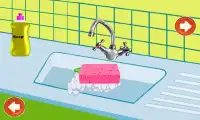 Washing dishes girls games Screen Shot 5