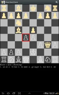 Juego de tablero de ajedrez Screen Shot 1