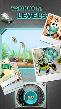 Angry Fly Adventure Free Screen Shot 2