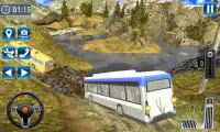 Hill Bus Climbing 3D - Bus Racing In Mountains Screen Shot 1