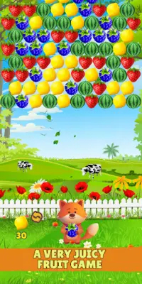 Bubble Fruit Shooter Screen Shot 1