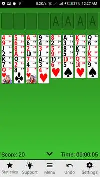 Solitaire Screen Shot 1