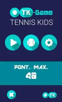 Tennis Kids - Game Screen Shot 2