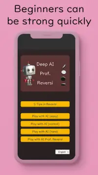 Deep AI Prof. Reversi Screen Shot 2