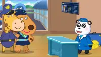 مهن المطار: ألعاب الأطفال مع باندا Screen Shot 3