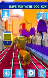 Subway Dog :endless run racing Screen Shot 2