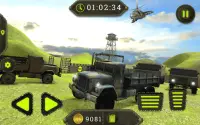 육군 화물 트럭 시뮬레이터 2018 Screen Shot 3