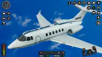 비행기 조종 시뮬레이션 : 진짜 같은 놀라운 비행 경험 Screen Shot 0