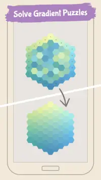Color Gallery - Gradient Hue Puzzle Offline Games Screen Shot 0