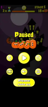 Touch Pumpkins Halloween 🎃Juegos de niños Screen Shot 2