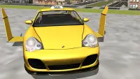 Flying Taxi car simulator Screen Shot 4