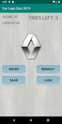 Car Logo Quiz 2019 Screen Shot 1
