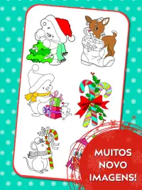 Desenhos de Natal para colorir para crianças Screen Shot 2