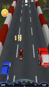 Moto Bike Highway Race Screen Shot 2