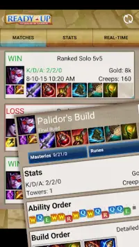 Ready Up for League of Legends - Builds & Stats Screen Shot 2