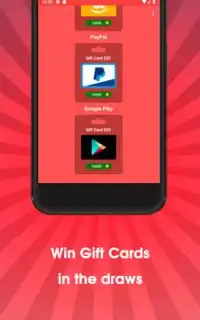 Gifty 🎁 Free Gift Cards Daily Draws Screen Shot 1