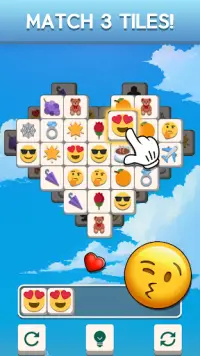 Tile Match Emoji -Triple Tile Screen Shot 1