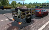 игра грузовик животных Screen Shot 4