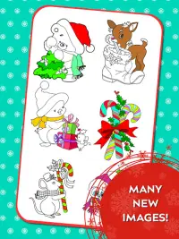 Kids Christmas Coloring Pages Screen Shot 2