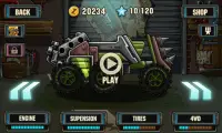แข่งรถชนผีดิบ - Zombie Racing Screen Shot 2