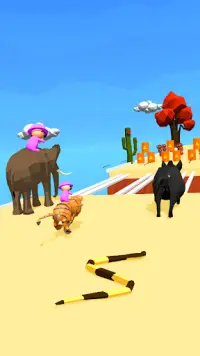 Animal Race - Transform Run Animals Switch Screen Shot 0