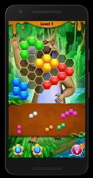 Beehive Bear: Honeycomb Hex Puzzle Screen Shot 5