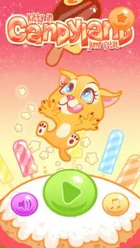 Kitty in Candyland-Jump & Tilt Screen Shot 0