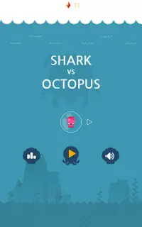 Shark vs Octopus Screen Shot 0