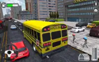 Simulador de conducción de autobuse escolares 2018 Screen Shot 6