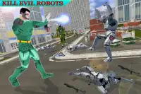 Super Hammer Iron Hero: Crime City Screen Shot 14