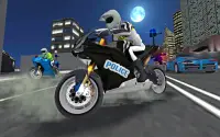 Police Motorbike 3D Simulator 2018 Screen Shot 5
