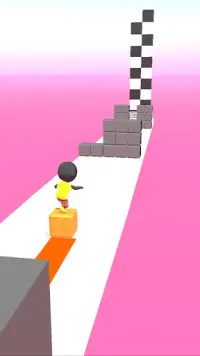 Stack tower colors 3d-rush tower cube run surfer Screen Shot 3