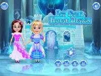 Ice Doll House Design Games Screen Shot 2