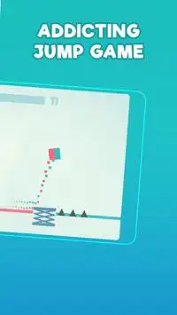 CUBE FLIP: Color Dash Jumping Arcade Game Screen Shot 1